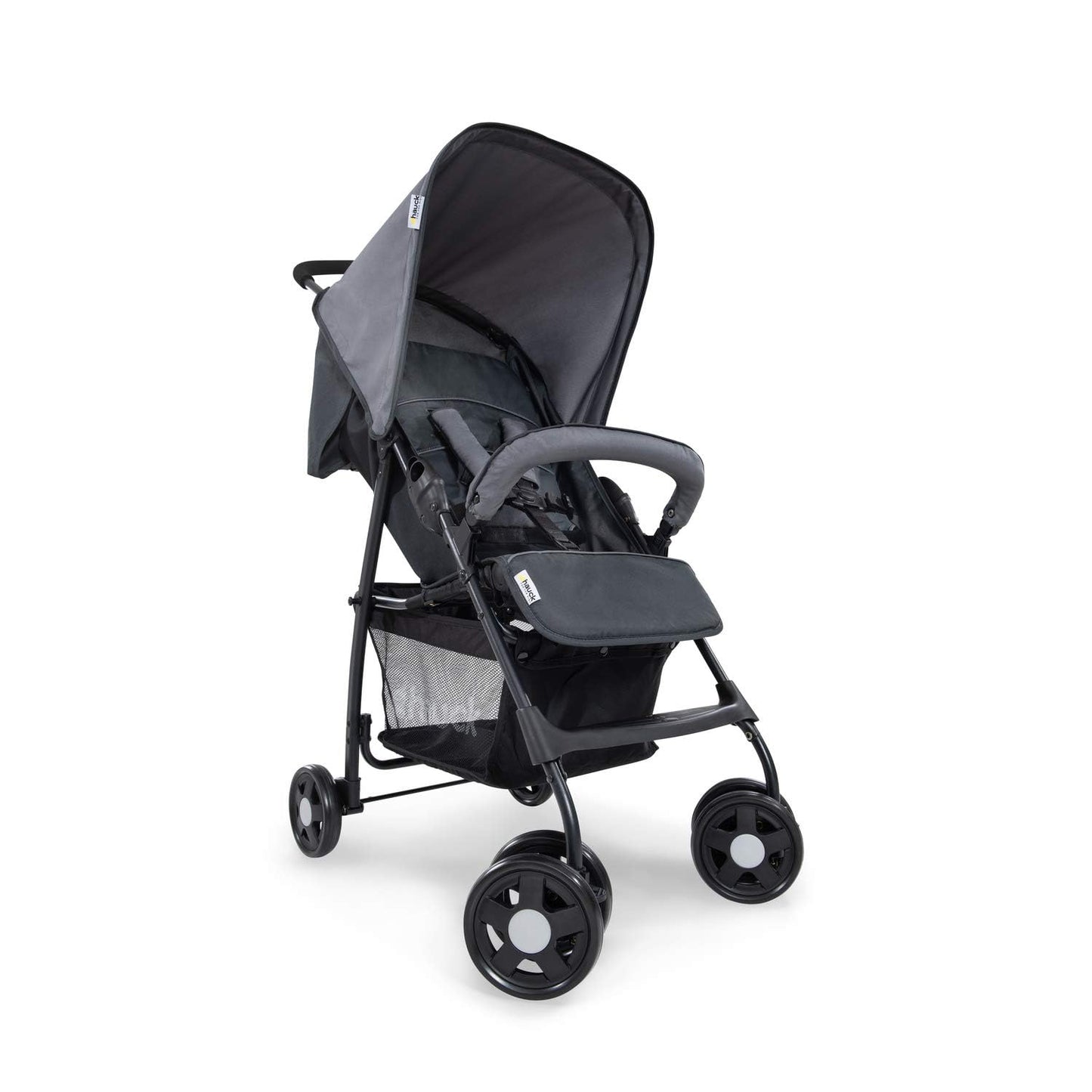 Carrito de Bebé Ultraligero – Reclinable, Plegado Compacto, Gris