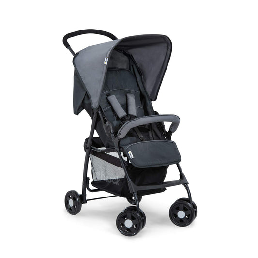 Carrito de Bebé Ultraligero – Reclinable, Plegado Compacto, Gris