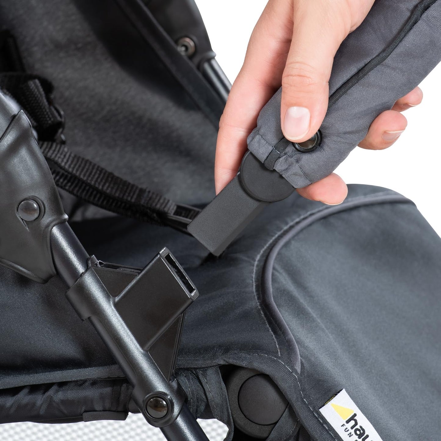 Carrito de Bebé Ultraligero – Reclinable, Plegado Compacto, Gris